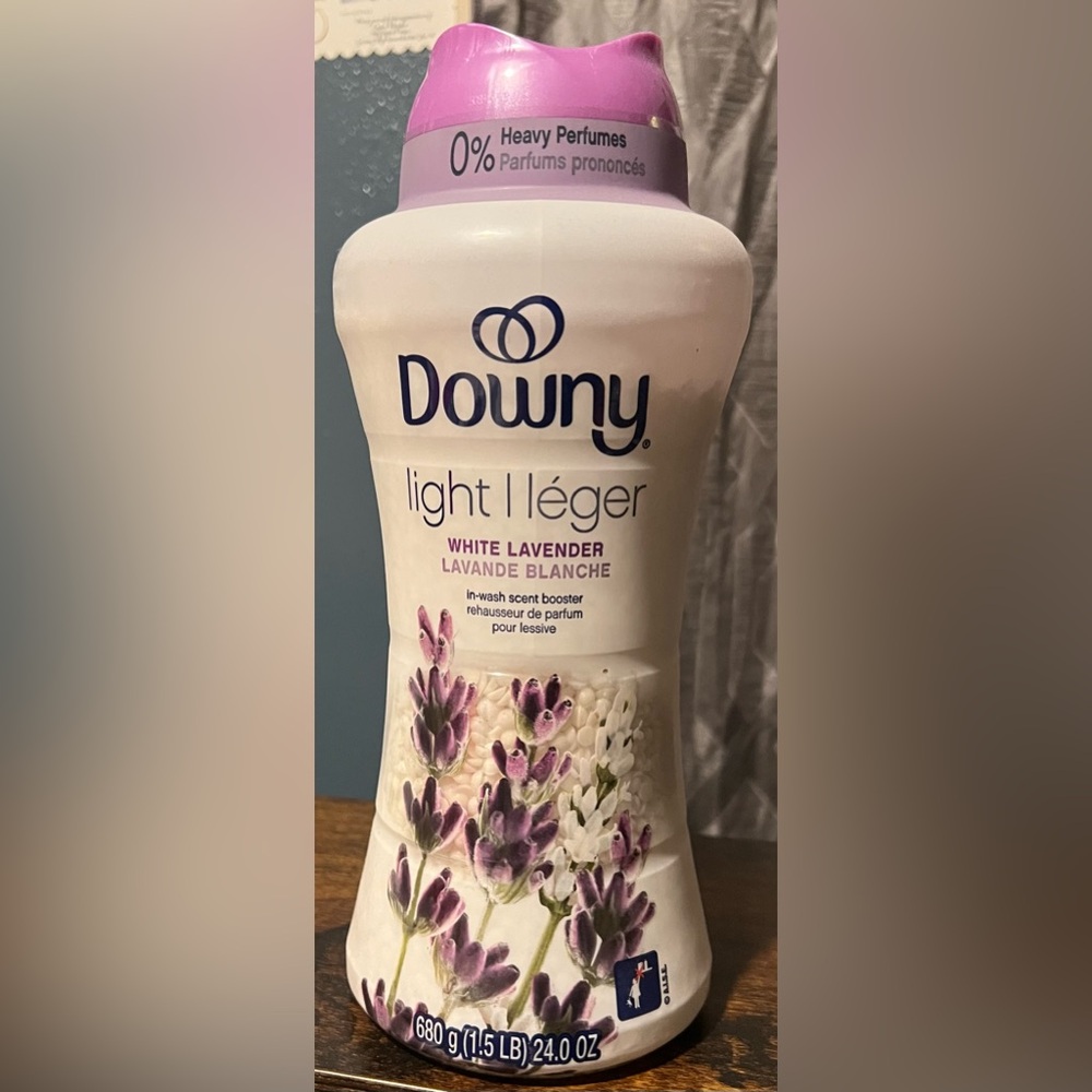 Downy Light White Lavender In Wash Scent Booster Beads 1.5 Pounds Brand New!